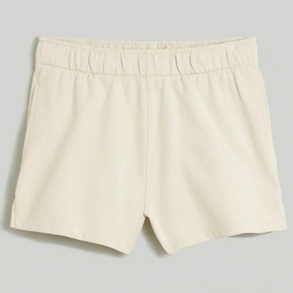 New Damaged Madewell Terry Drawstring Sweatshorts Vintage